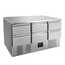Vaiotec Gastro-Kühltisch Mini, 3-fach – mit 6 Schubladen, 1365 × 700 mm, Bild 3