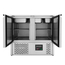 Vaiotec Gastro-Saladette, 2-fach mit Klappdeckel, 900 × 700 mm, Bild 3