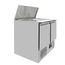 Vaiotec Gastro-Saladette, 2-fach mit Klappdeckel, 900 × 700 mm, Bild 4