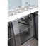 Vaiotec Gastro-Saladette, 3-fach mit eckigem Glasaufsatz, 1365 × 700 mm, Bild 10