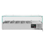 Vaiotec Gastro-Kühlaufsatz mit Glasabdeckung 5xGN1/4, 1200 × 335 mm, Bild 2