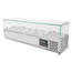 Vaiotec Gastro-Kühlaufsatz mit Glasabdeckung 6xGN1/4, 1400 × 335 mm, Bild 3