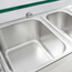 Vaiotec Gastro-Kühlaufsatz mit Glasabdeckung 6xGN1/4, 1400 × 335 mm, Bild 5