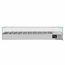 Vaiotec Gastro-Kühlaufsatz mit Glasabdeckung 10xGN1/4, 2000 × 335 mm
