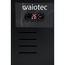 Vaiotec Topline Gastro-Getränkekühlschrank 1 Tür, 155 Liter mit Leuchtaufsatz schwarz, 390 × 480 mm, Bild 4