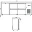 Vaiotec Gastro-Barkühltisch schwarz, 6 Schubladen – 425 l, 2005 × 520 mm, Bild 12
