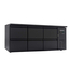 Vaiotec Gastro-Barkühltisch schwarz, 6 Schubladen – 425 l, 2005 × 520 mm, Bild 2