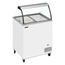 Tefcold Speiseeisvitrine IC202SC-SO, Weiß, EEK D, Bild 2