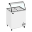 Tefcold Speiseeisvitrine IC202SC-SO, Weiß, EEK D