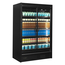 Tefcold Supermarkt-Multideck-Kühlschrank MDCB1250HB, Schwarz RAL9005, EEK B, Bild 2
