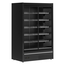 Tefcold Supermarkt-Multideck-Kühlschrank MDCB1250HB, Schwarz RAL9005, EEK B