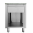 Vaiotec Kassentisch mit Schublade grau, 600 × 820 mm
