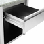 Vaiotec Kassentisch mit Schublade grau, 600 × 820 mm, Bild 4