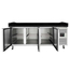 Vaiotec Gastro-Pizzakühltisch, 3-türig schwarz, 2020 × 800 mm, Bild 4
