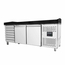 Vaiotec Gastro-Pizzakühltisch, 2-türig & 7 Schubladen schwarz, 2020 × 800 mm, Bild 2