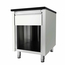 Vaiotec Kassentisch mit Schublade schwarz, 600 × 820 mm, Bild 2