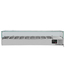 Vaiotec Gastro-Kühlaufsatz mit Glasabdeckung 9xGN1/4, 1800 × 335 mm