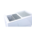 Vaiotec Gewerbe-Tiefkühltruhe 200 mit Glasschiebedeckel, 960 × 525 mm, Bild 2