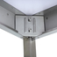 Vaiotec Gastro-Arbeitstisch, mit Grundboden & Aufkantung, 800 × 700 mm, Bild 2