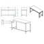 Vaiotec Gastro-Arbeitstisch, unterfahrbar, 1800 × 700 mm, Bild 4