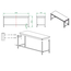 Vaiotec Gastro-Arbeitstisch, unterfahrbar, 2000 × 700 mm, Bild 4