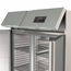 Vaiotec Topline Gewerbekühlschrank, 2-türig GN 2/1 – Glas, 1350 × 850 mm, Bild 4