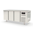 Vaiotec Topline Gastro-Kühltisch, 3-fach GN 1/1 mit 3 Türen, 1795 × 700 mm