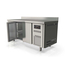 Vaiotec Topline Gastro-Kühltisch, 3-fach GN 1/1 mit 3 Türen & Aufkantung, 1795 × 700 mm, Bild 3