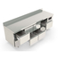 Vaiotec Topline Gastro-Kühltisch, 4-fach GN 1/1 mit 8 Schubladen & Aufkantung, 2245 × 700 mm, Bild 2