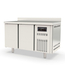 Vaiotec Topline Gastro-Tiefkühltisch, 2-fach GN 1/1 mit 2 Türen & Aufkantung, 1345 × 700 mm
