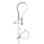Vaiotec Topline Geschirrwaschbrause mit Einhebelmischer – Einloch, 55 × 350 mm, Bild 3