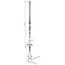 Vaiotec Topline Geschirrwaschbrause mit Schwenkauslauf & 2 Mischventilen – Einloch, 105 × 350 mm, Bild 2