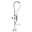 Vaiotec Topline Geschirrwaschbrause mit Schwenkauslauf & 2 Mischventilen – Zweiloch, 160 × 350 mm