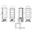 Vaiotec Topline Gastro-Kühlvitrine 4-fach, 92 Liter weiß, 434 × 398 mm, Bild 4