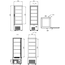 Vaiotec Topline Gastro-Kühlvitrine 4-fach, 237 Liter weiß, 515 × 553 mm, Bild 4