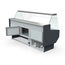 Vaiotec Topline Gastro-Kühltheke 150 – gerades Frontglas rot, 1505 × 800 mm, Bild 3