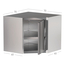 Vaiotec Topline Eckwandhängeschrank, Flügeltür, 700 × 700 mm, Bild 2