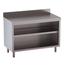Vaiotec Topline Gastro-Arbeitsschrank, offen mit Aufkantung, 1200 × 600 mm