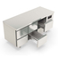 Vaiotec Topline Gastro-Tiefkühltisch, 3-fach GN 1/1 mit 6 Schubladen, 1795 × 700 mm, Bild 2