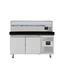 Vaiotec Gastro-Pizzakühltisch, 2-türig schwarz inkl. Gastro-Kühlaufsatz GN 1/3, 1510 × 800 mm