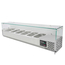 Vaiotec Gastro-Pizzakühltisch, 2-türig schwarz inkl. Gastro-Kühlaufsatz GN 1/3, 1510 × 800 mm, Bild 4