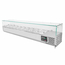 Vaiotec Gastro-Pizzakühltisch, 2-türig & 7 Schubladen schwarz inkl. Gastro-Kühlaufsatz GN 1/4, 2020 × 800 mm, Bild 3