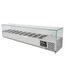 Vaiotec Gastro-Pizzakühltisch, 2-türig & 7 Schubladen schwarz inkl. Gastro-Kühlaufsatz GN 1/3, 2020 × 800 mm, Bild 3