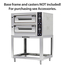 Vaiotec Topline Elektro Pizzaofen 6+6 × 34 cm (tiefe Version), 1100 × 1185 mm, Bild 6