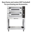 Vaiotec Topline Elektro Pizzaofen 6+6 × 34 cm (tiefe Version), 1100 × 1185 mm, Bild 7