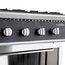 Vaiotec Gastro-Gasherd – 4 Brenner 28,8 kW – offener Unterbau, 700 × 700 mm, Bild 3