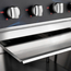 Vaiotec Gastro-Gasherd – 4 Brenner 28,8 kW – offener Unterbau, 700 × 700 mm, Bild 4