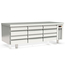 Vaiotec Topline Gastro-Unterbaukühltisch (Slim), 3-fach GN 1/1 mit 6 Schubladen, 1600 × 700 mm