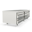Vaiotec Topline Gastro-Unterbaukühltisch, 2-fach mit 4 Schubladen für GN 2/1 & GN 1/1, 1660 × 700 mm, Bild 4