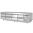 Vaiotec Topline Gastro-Unterbaukühltisch, 4-fach GN 1/1 mit 8 Schubladen, 2245 × 700 mm
